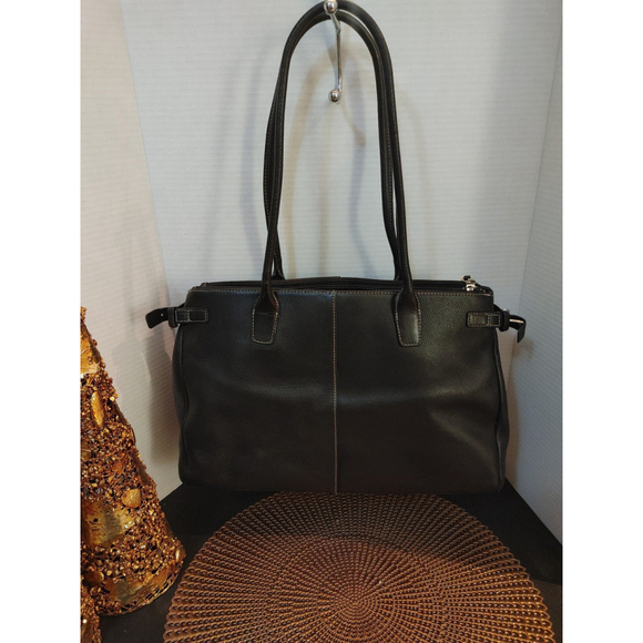 Etienne Aigner Leather Tote - Picture 4 of 7